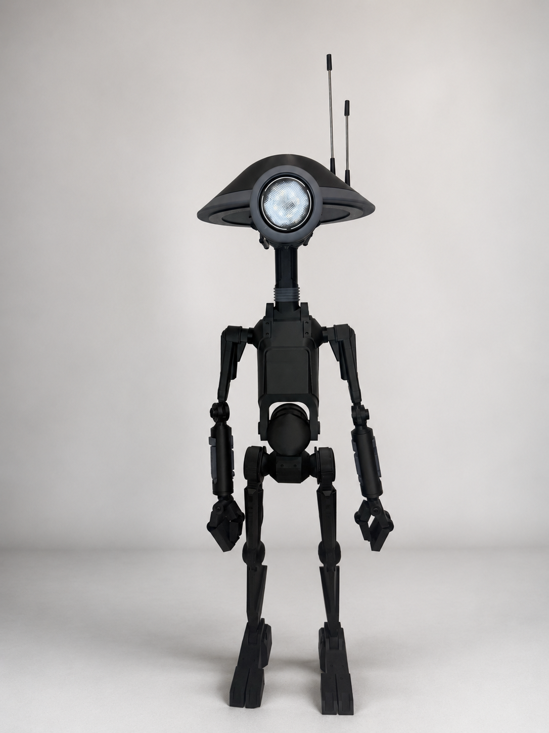 Life-Size Pit Droid Replica w LED eye | 3D Printed Star Wars Prop Display Model