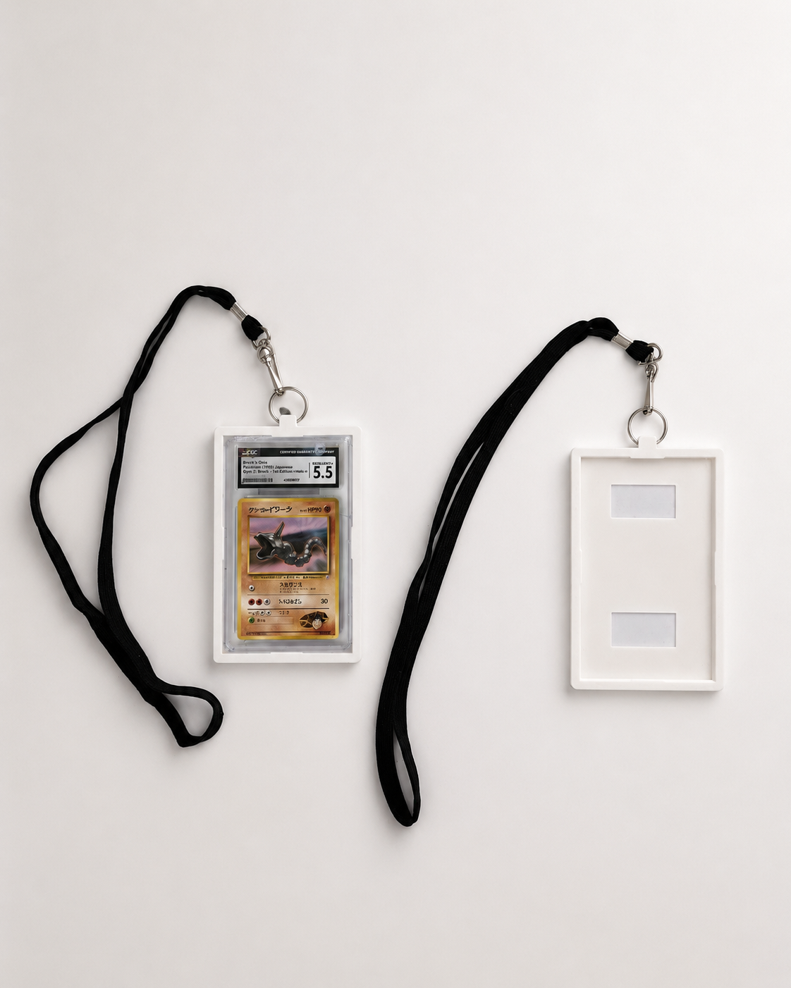 PSA/CGC/BGS Trading Card Slab Necklace/lanyard included GRADED CARD NECKLACE