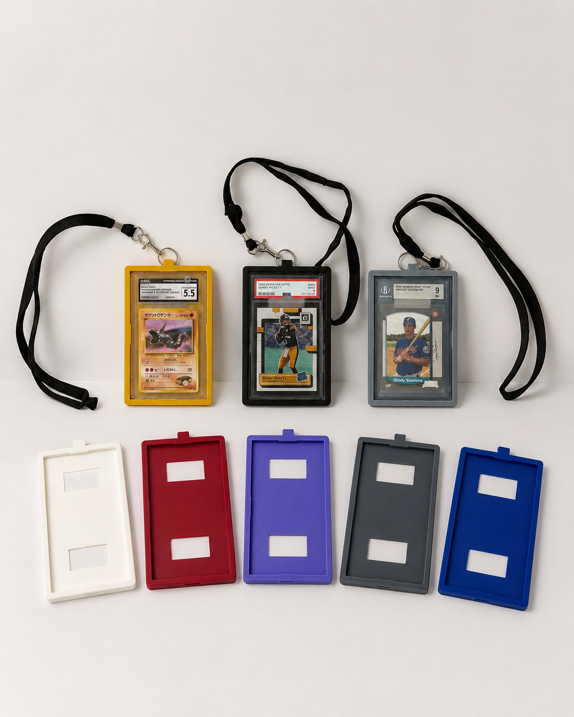 PSA/CGC/BGS Trading Card Slab Necklace/lanyard included GRADED CARD NECKLACE