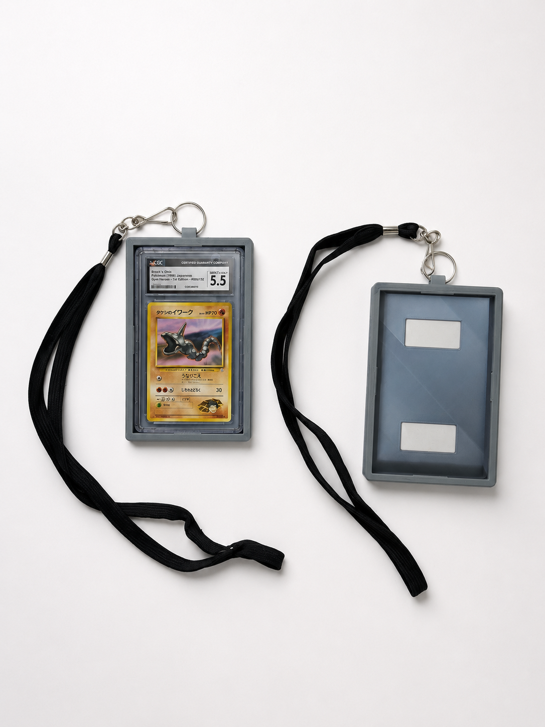 PSA/CGC/BGS Trading Card Slab Necklace/lanyard included GRADED CARD NECKLACE