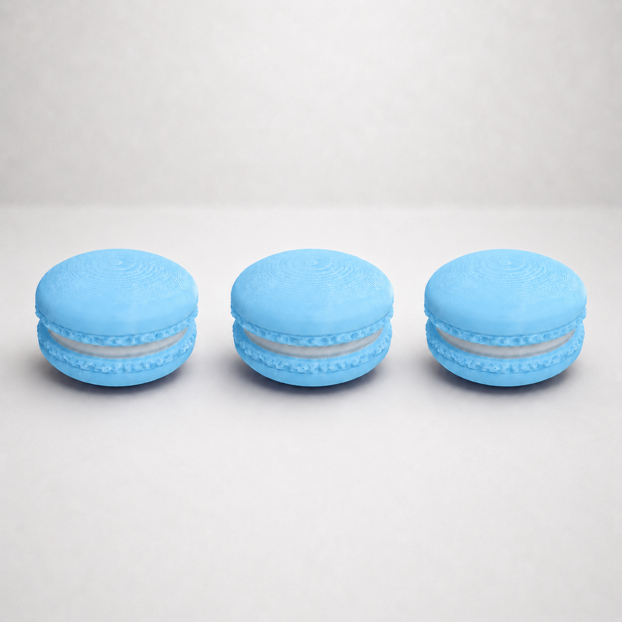 Macaron Keyboard Clicker Fidget Toy Sensory Stress Relief Toy Gift 3 Pack