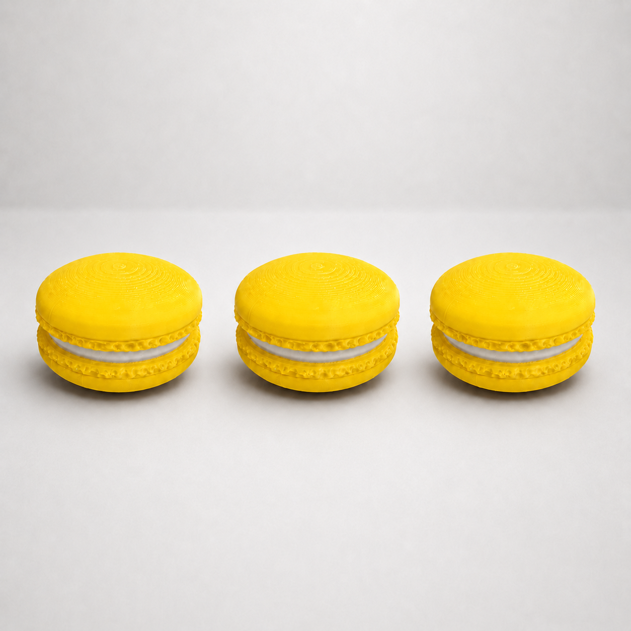 Macaron Keyboard Clicker Fidget Toy Sensory Stress Relief Toy Gift 3 Pack