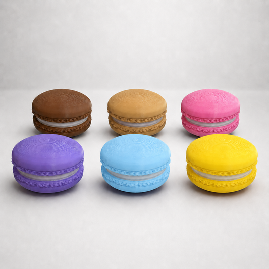 Macaron Keyboard Clicker Fidget Toy Sensory Stress Relief Toy Gift 3 Pack